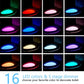 16-Color Toilet Night Light, Motion Sensor Activated Bathroom LED Bowl Nightlight, Unique & Funny Gifts Idea for Dad Teen Boy Kids Men Women, Cool Fun Gadgets for Stocking Stuffers