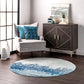 Alayna Abstract Area Rug, 5' X 7' 5", Blue