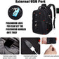 Extra Large 52L Travel Laptop Backpack with USB Charging Port Fit 17 Inch Laptops for Men Women