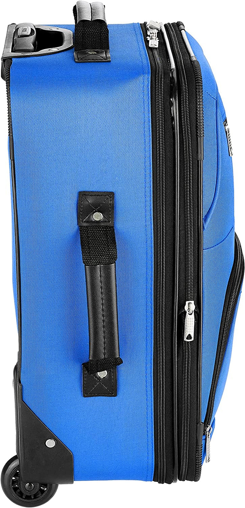 Rockland Fashion Softside Upright Luggage Set, Blue, 2-Piece (14/19)