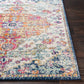 Sandhya Traditional Blue Area Rug; 2' X 3'