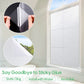 Window Privacy Film Frosted Glass Window Film Sun Blocking Window Tinting Film for Home Non Adhesive Static Cling Bathroom Door Covering Heat Blocker Decorative Sticker(29.5 X 157.5 Inch, Pure)