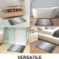 Luxury Bathroom Rug Mat, Extra Soft and Absorbent Microfiber Bath Rugs, Non-Slip Plush Shaggy Bath Carpet Runner, Machine Wash Dry, Bath Mats for Bathroom Floor, Tub and Shower, 20X59, Grey