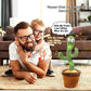 Singing Cactus Plush Toy Glow Dancing Electronic Recording Funny Song Fun Toy US