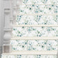 93042 Peel and Stick Wallpaper Green/White Eucalyptus Leaf Floral Wall Mural Home Nursery Boho Decor 17.7In X 32.8Ft