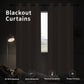 Blackout Curtains for Bedroom, Thermal Insulated Window Curtains for Living Room, Noise Reduction and Sun Light Blocking Grommet Curtain Panels, Set of 2, 42 X 63 Inch, Camel