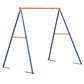 Kids Outdoor A-Frame Swing Stand Set, Large Frame Heavy Duty Steel All-Weather, Backyard Fun