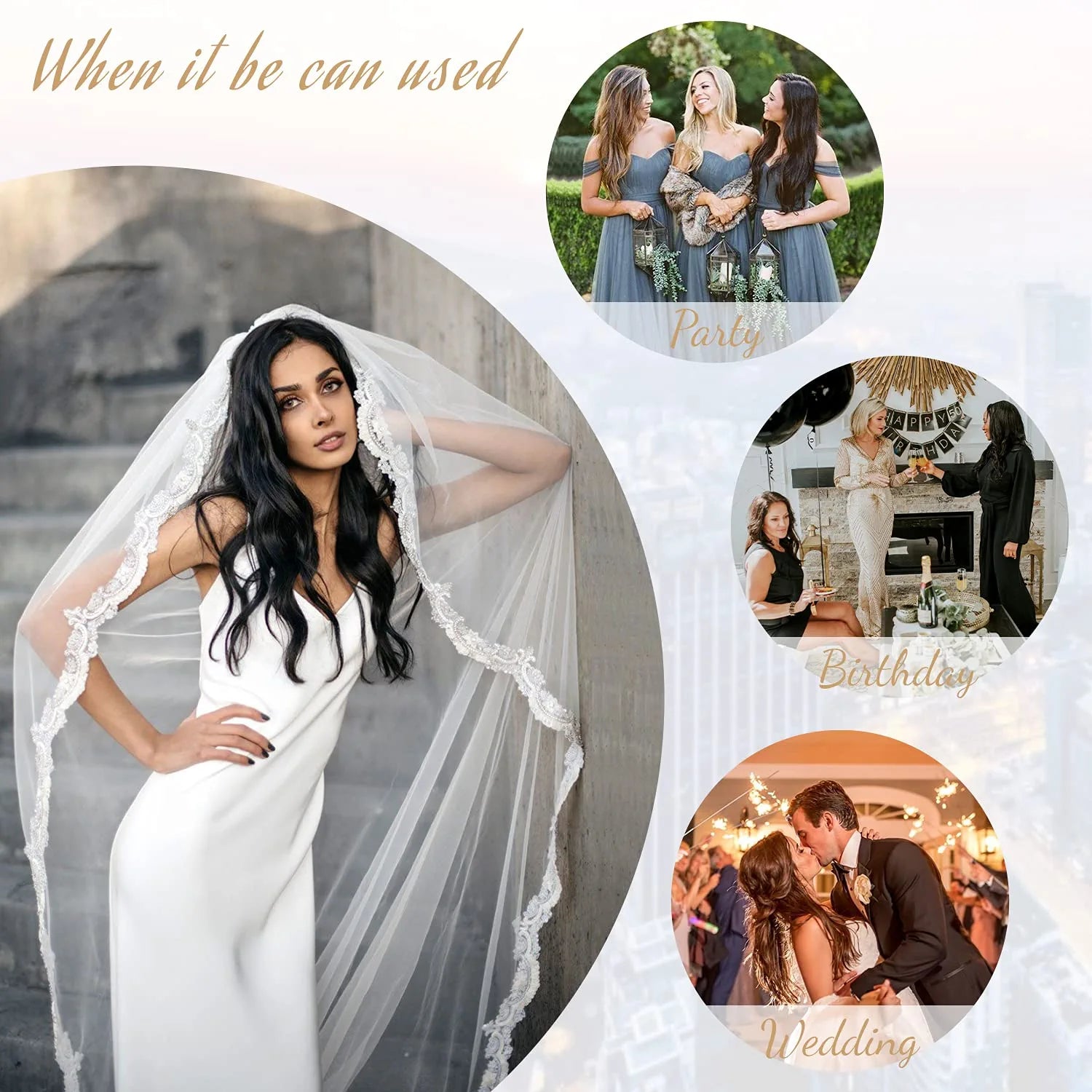 4PCS Clip in Long Soft Glam Waves Thick Hairpieces 20 Inches Chocolate Brown Hair Extensions Synthetic Fiber Double Weft Hair for Women Full Head