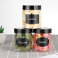 8 OZ Plastic Jars with Lids, () 24 Pack Clear Plastic Slime Containers for Kitchen and Household Food Storage of Dry Goods, Creams and More, BPA Free