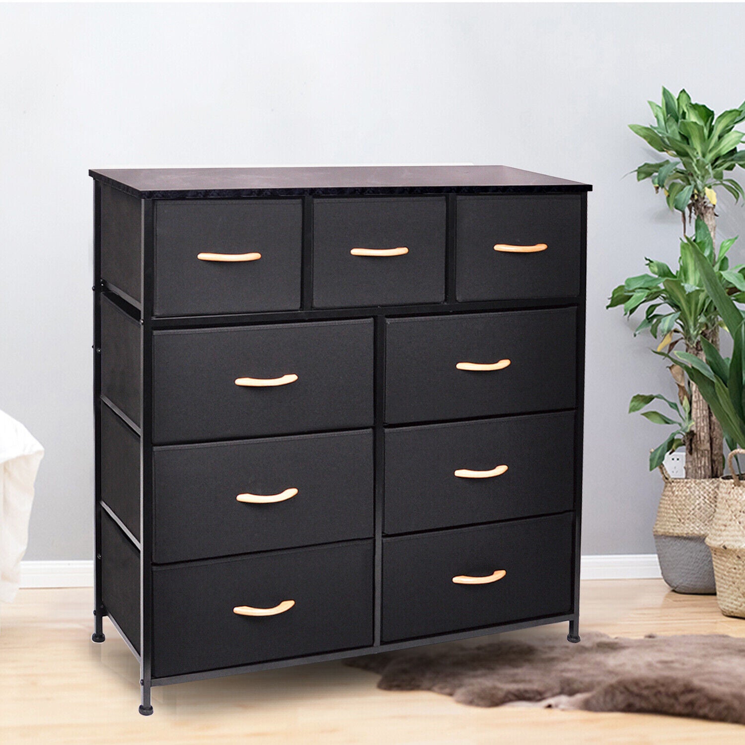 Dresser 9 Drawer Bedroom Furniture Storage Chest Organizer Closet Cabinet Home