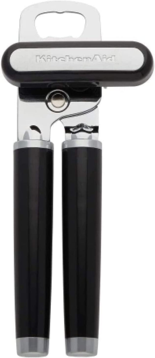 Kitchenaid Classic Multifunction Can Opener / Bottle Opener, 8.34-Inch, Black