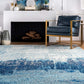 Alayna Abstract Area Rug, 5' X 7' 5", Blue