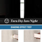 Linen Blackout Curtains 84 Inches Long 100% Absolutely Blackout Thermal Insulated Textured Linen Look Curtain Draperies Anti-Rust Grommet, Energy Saving with White Liner, 2 Panels, Natural