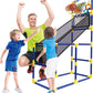 Kids Basketball Hoop Arcade Game, with 4 Balls - Mini Indoor Toy Basketball Shooting System, for Toddlers and Children and Fun for All Ages - Kids Toys Sports Game for Boys and Girls Ages 2-15