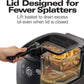 Electric Deep Fryer, Cool Touch Sides Easy to Clean Nonstick Basket, 8 Cups / 2 Liters Oil Capacity, Black