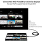 USB C to HDMI Cable for Home Office 3Ft 4K@60Hz,  USB Type-C to HDMI Braided Cable (Thunderbolt 3 Compatible) with Macbook Pro 2021/2020, Macbook Air/Ipad Pro 2020/2018, Samsung S21, and More