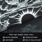 2 Pack Moon and Star Tapestry Great Ocean Wave Tapestry Sunset Tapestry Mountain Tapestry Black and White Art Tapestry Wall Hanging for Room(13.8 X 19.7 Inches)
