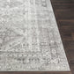 Desta Vintage Oriental Area Rug, 5'3" X 7'3", Charcoal