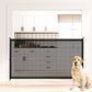 Magic Pet Gate for the House Stairs Providing a Safe Enclosure for Pets to Play and Rest, 12 Hooks (30'' X 70'')