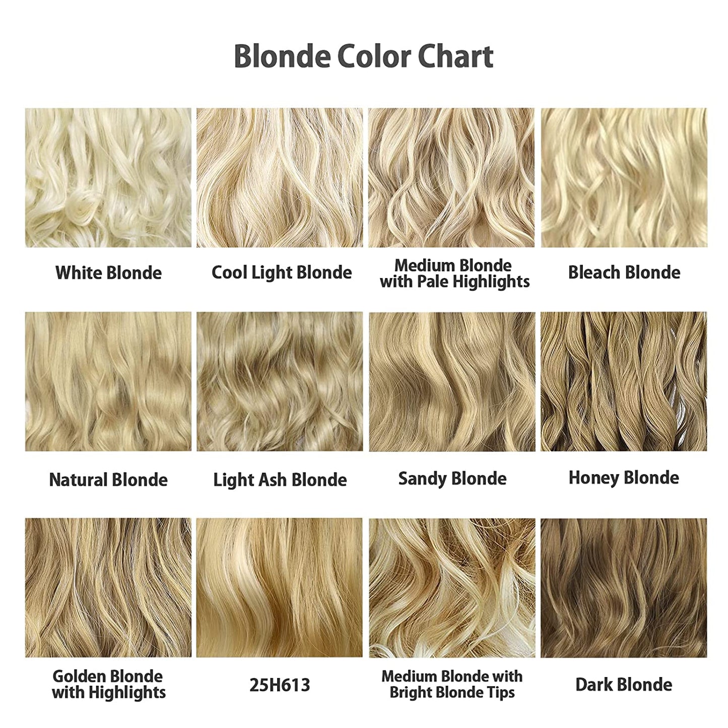 REECHO 14" 1-Pack 3/4 Full Head Wavy Clips in on Synthetic Hair Extensions Hairpieces for Women 5 Clips 3.6 Oz per Piece - Dark Brown