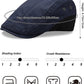 4 Pieces Newsboy Hats for Men Summer Cabbie Cap Newsboy Flat Capivy Cap Newsboy Hunting Hat for Men