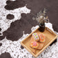 Cow Print Rug Faux Cowhide Rugs Animal Printed Area Rug Carpet for Bedroom, Home Office, Livingroom, Home Decor Mat, 5.2Ft X 6.2Ft