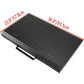HECASA Griddle Top Cover Lid Diamond Plate Powder Coated Black Aluminum for BBQ 36" Blackstone Griddle Members and Griller
