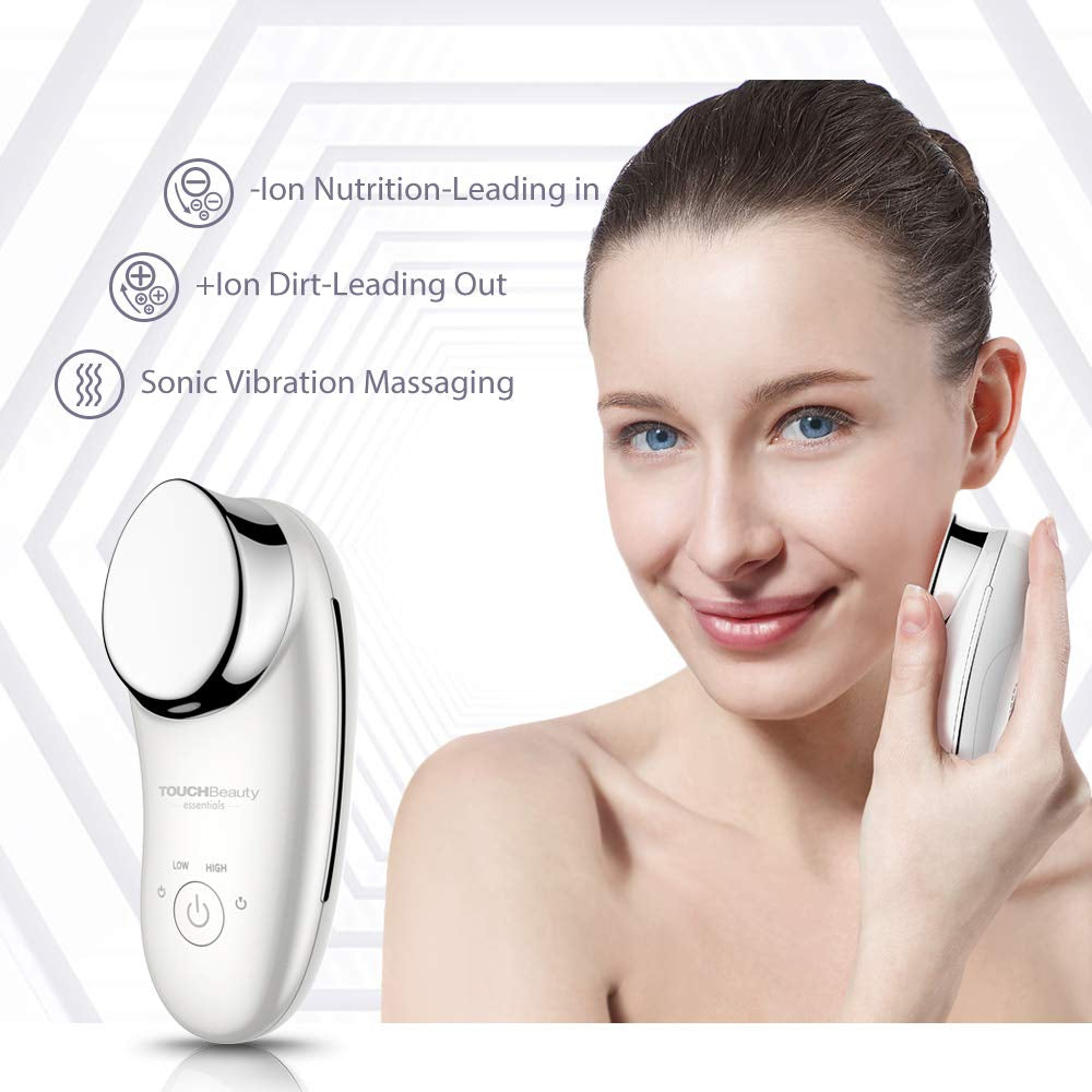 Facial Massager Deep Cleanser with Sonic Vibration Massaging Deep Moisturizer Cleanser Device TB-1681