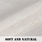 2 Pack Ultra Luxurious High Woven Linen Elegant Curtain Panels Light Reducing Privacy Panels Drapes, Tab Top Curtain Set, Extra Long 52X108-Inch, Natural