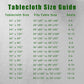 Rectangle Tablecloth - 60 X 102 Inch - Stain and Wrinkle Resistant Washable Polyester Table Cloth, Decorative Fabric Table Cover for Dining Table, Buffet Parties and Camping, White