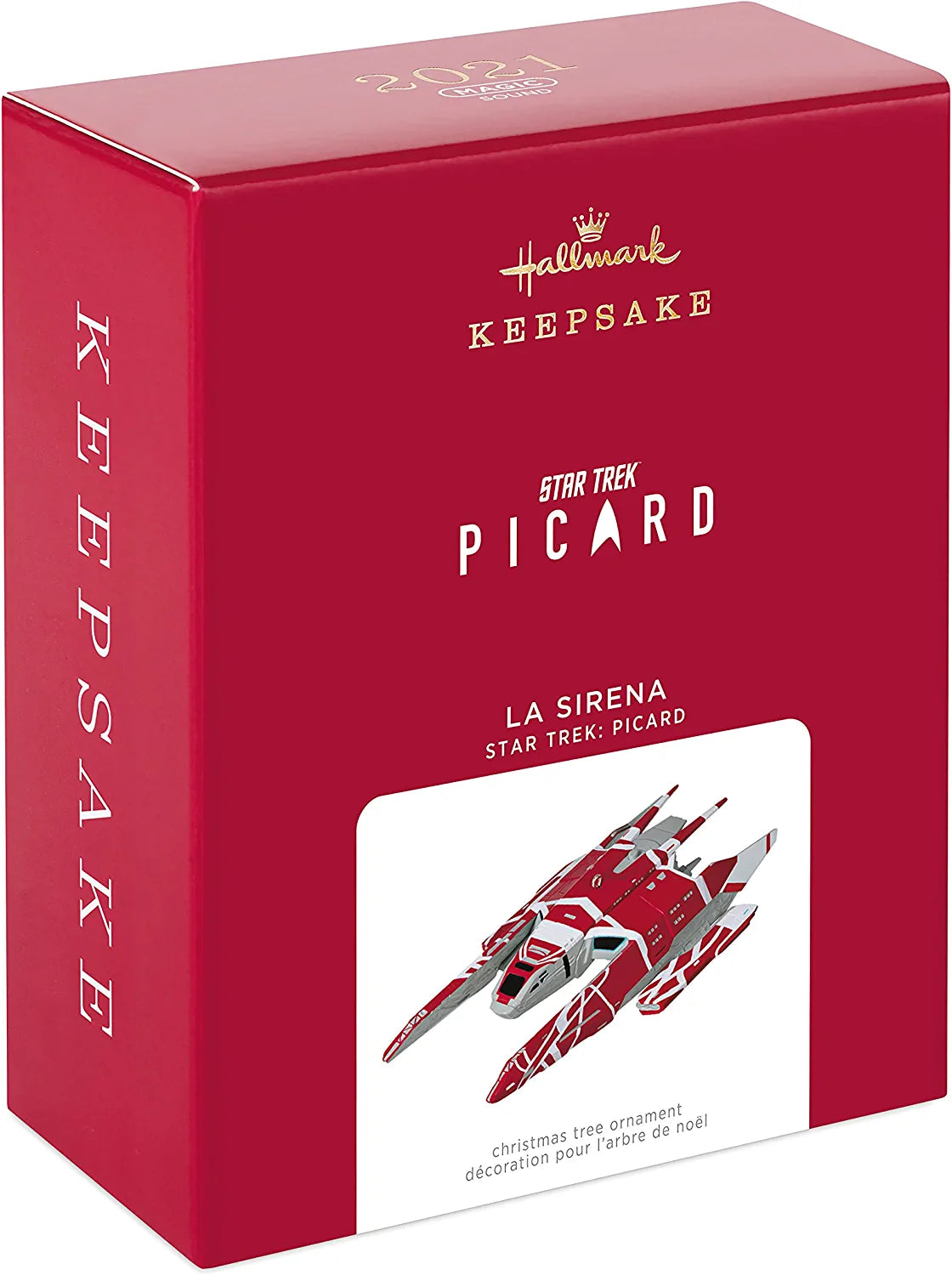 Christmas Ornament 2021, Star Trek: Picard La Sirena, Sound