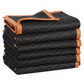 6PCS Professional Shipping Blankets Fabric 40" X 72" Durable Moving&Packing Pads