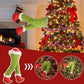 How The Grinch Stole Christmas Legs Plush Doll  Xmas Tree Wreath Decor Props