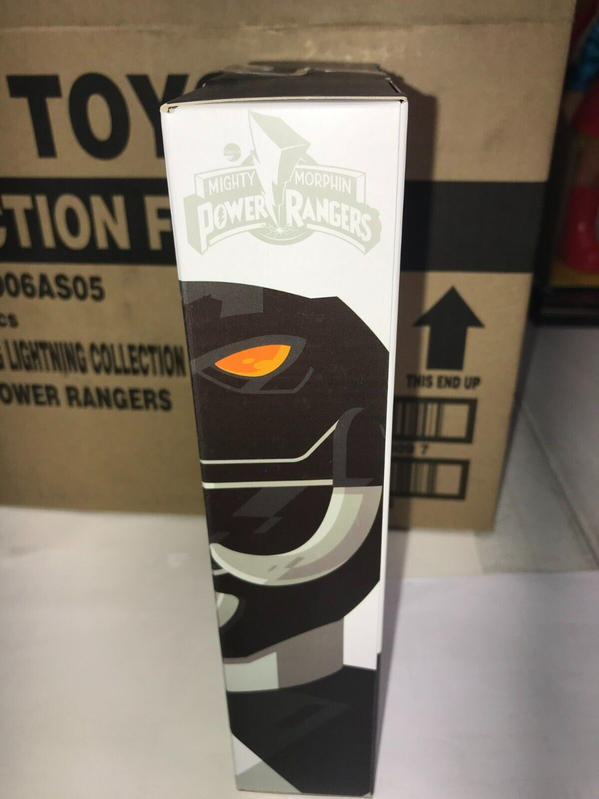 Power Rangers Lightning Collection 6” Mighty Morphin’ Black Ranger Minty