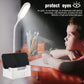 Touch LED Desk Lamp Bedside Study Reading Table Light USB Ports Dimmable Holder