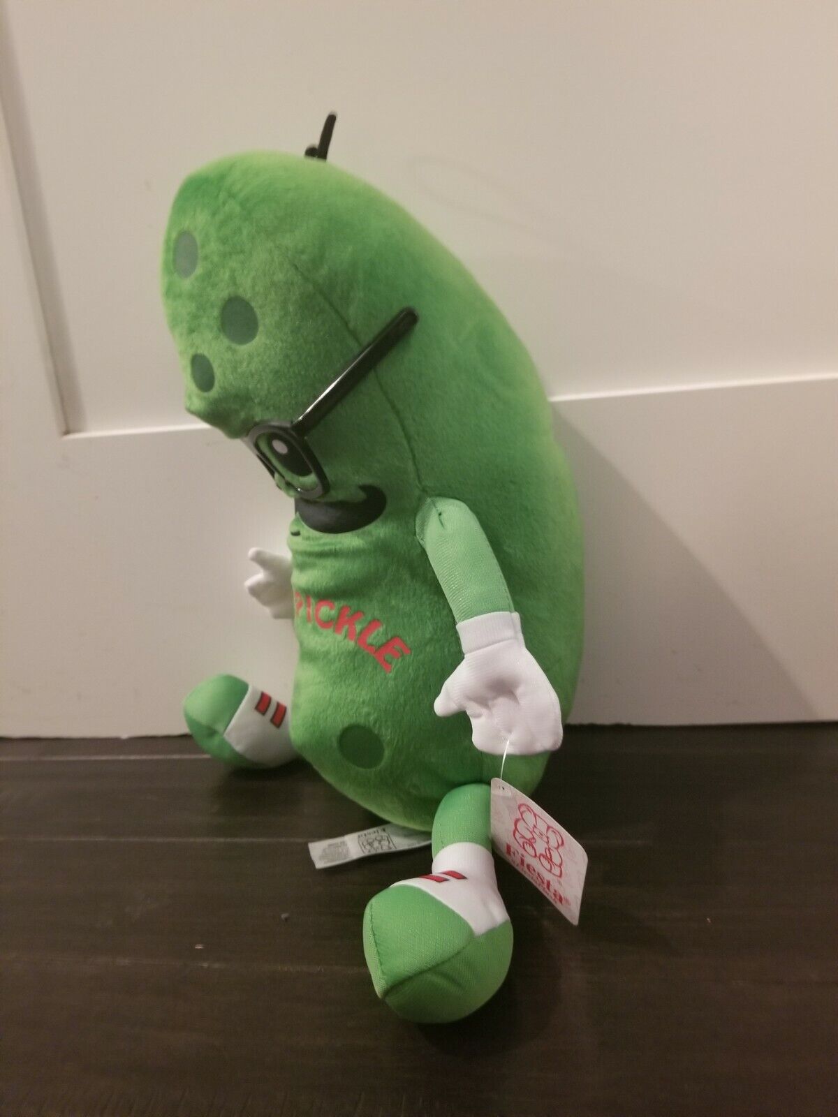 Mr. Pickle Plush 15 Inches with Legs Plush Stuffed Fiesta Toy New with Tag