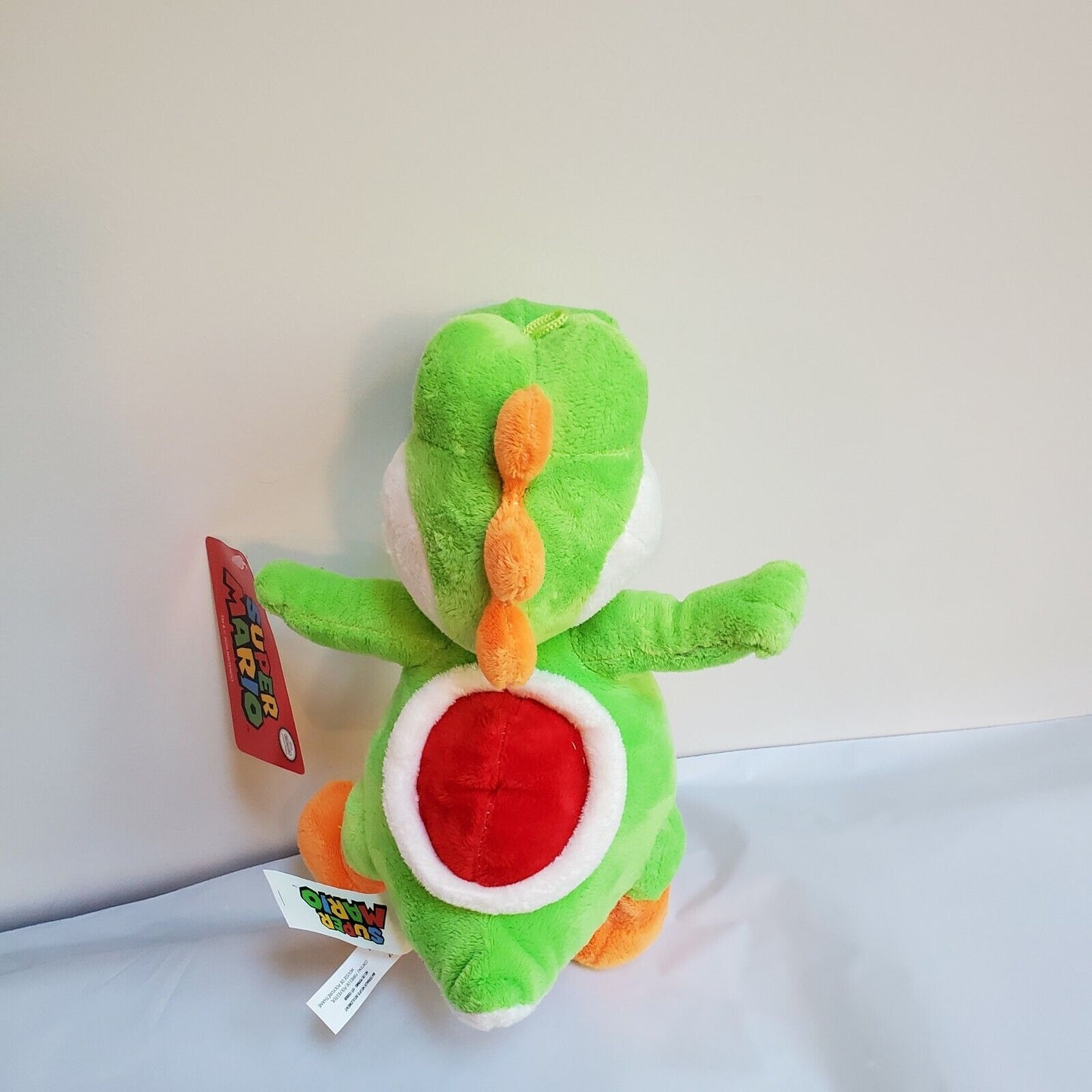 Super Mario World Plush Green Yoshi Soft Toy Stuffed Plush Animal Doll 10" NWT
