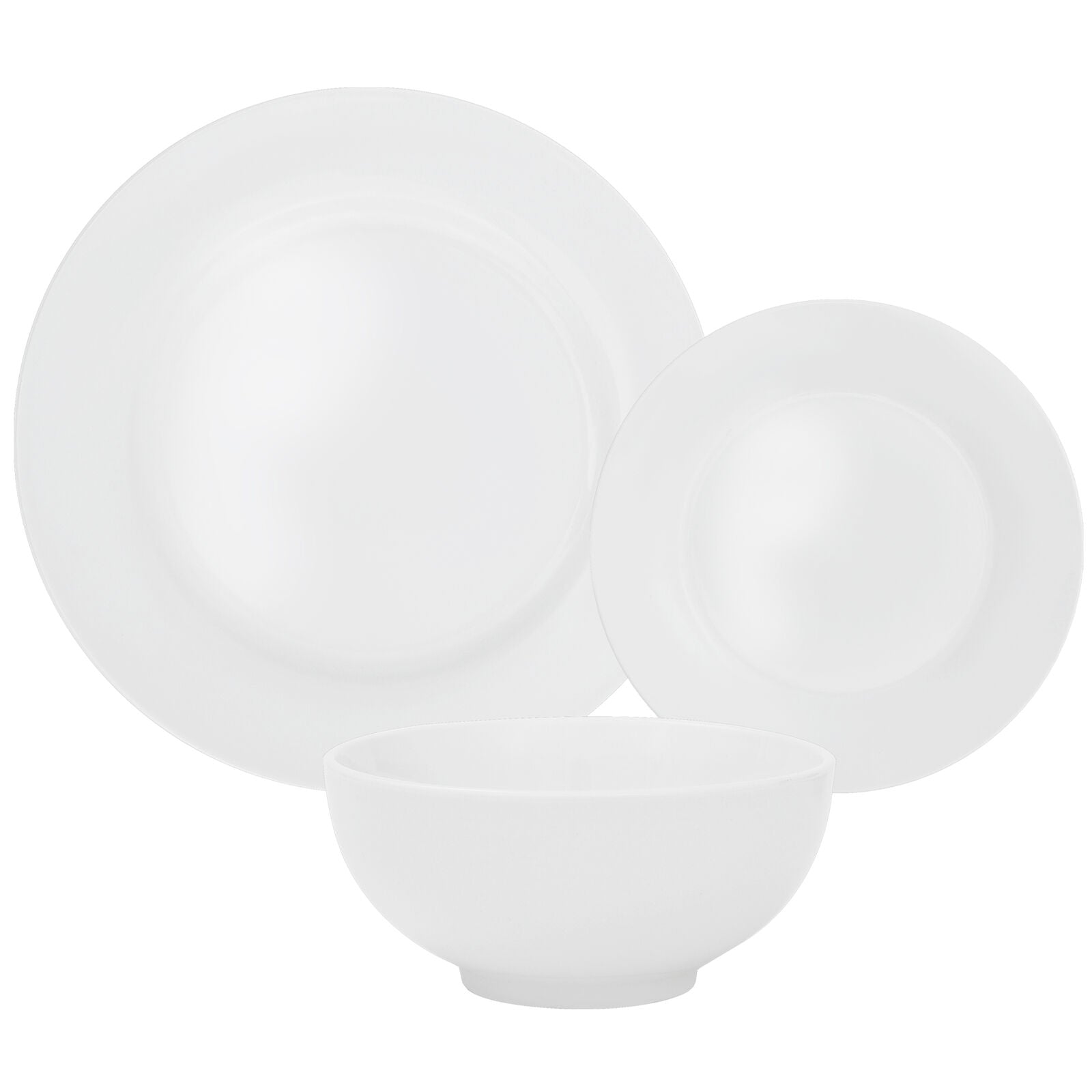 18-Piece Dinnerware Set Porcelain Kitchen Dinner Plates Bowls Mugs Dishes New