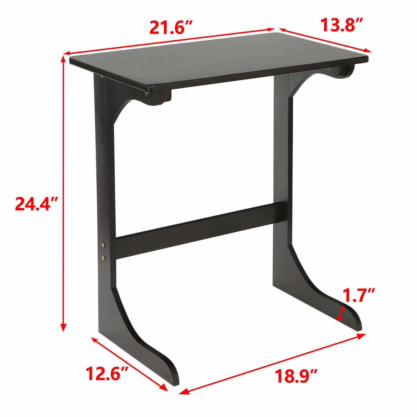 Bamboo Tea Table Sofa Couch Coffee End Table Bed Side Table Laptop Desk