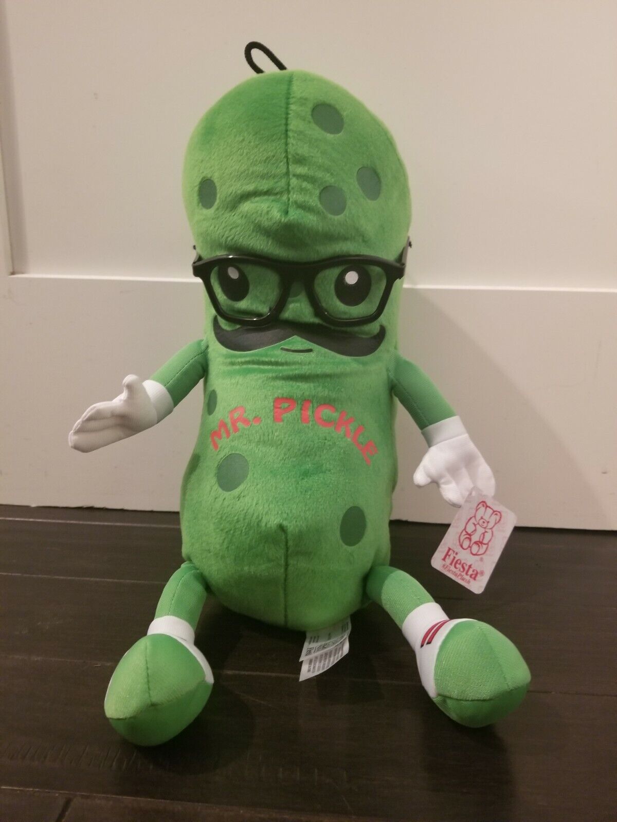 Mr. Pickle Plush 15 Inches with Legs Plush Stuffed Fiesta Toy New with Tag