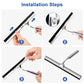 Window Squeegee Shower Cleaner Car Glass Wash Water Wiper Stainless Steel Blade
