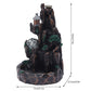 Mountain Shape Incense Fountain Smoke Waterfall Office Home Decor Aromatherapy