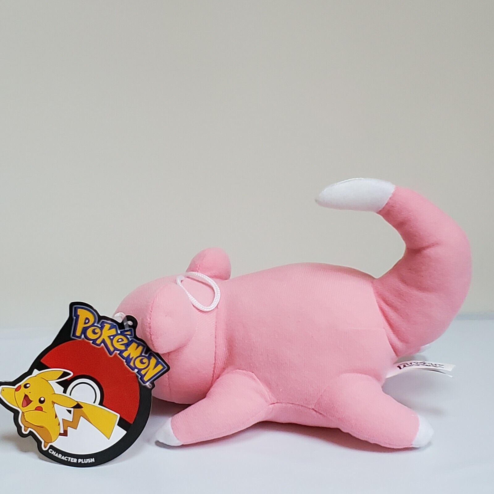 Official Licensed Pokemon Slowpoke Plush Stuffed Figure Doll Toy Gift Kids - NWT