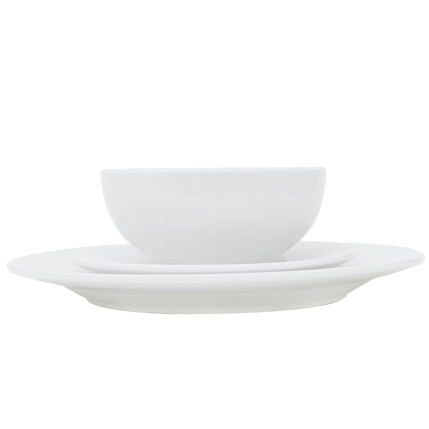 18-Piece Dinnerware Set Porcelain Kitchen Dinner Plates Bowls Mugs Dishes New