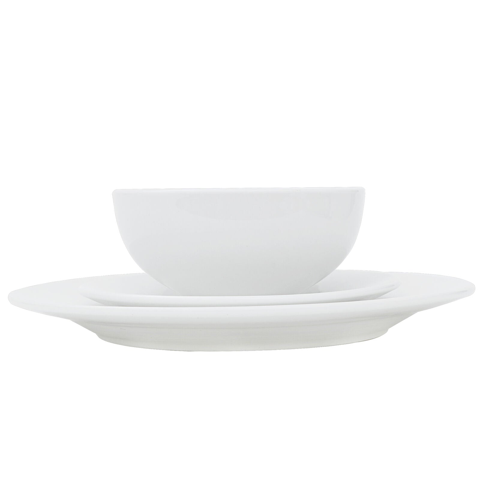 18-Piece Dinnerware Set Porcelain Kitchen Dinner Plates Bowls Mugs Dishes New