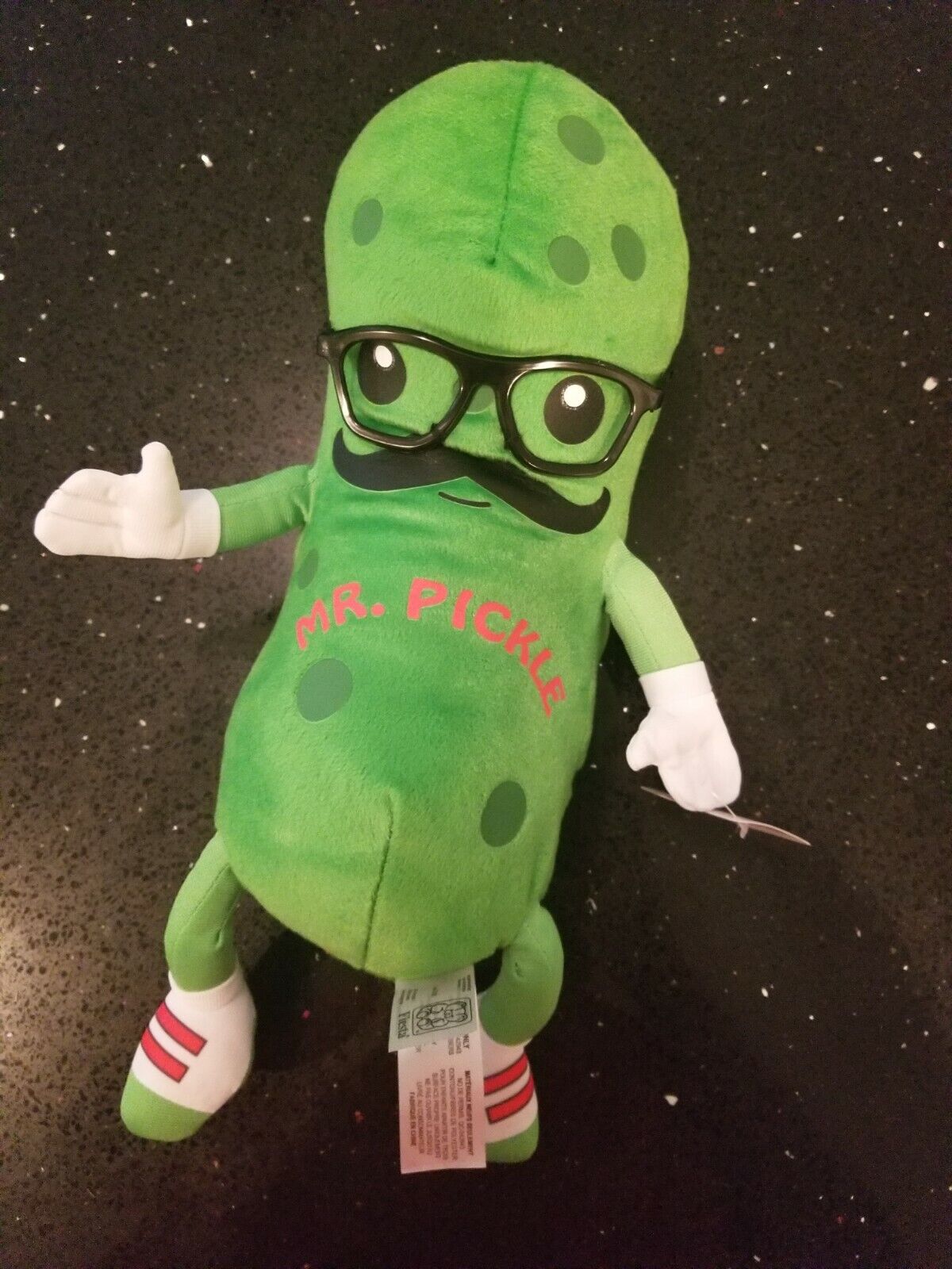 Mr. Pickle Plush 15 Inches with Legs Plush Stuffed Fiesta Toy New with Tag