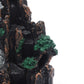 Mountain Shape Incense Fountain Smoke Waterfall Office Home Decor Aromatherapy