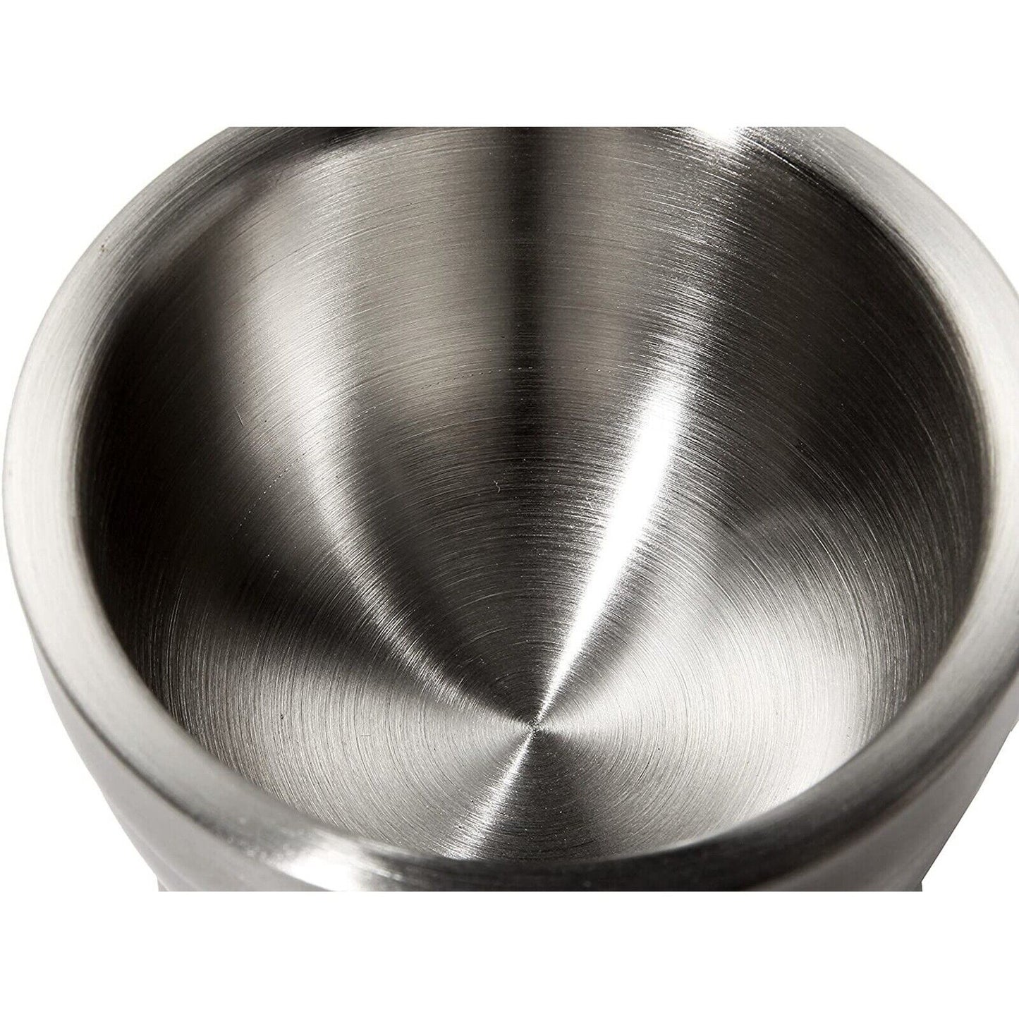 Stainless Steel Mortar & Pestle Spice Grinder Molcajete Heavy Duty, BPA Free, 4"