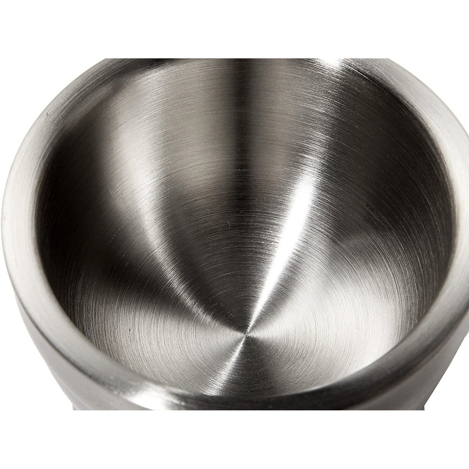 Stainless Steel Mortar & Pestle Spice Grinder Molcajete Heavy Duty, BPA Free, 4"