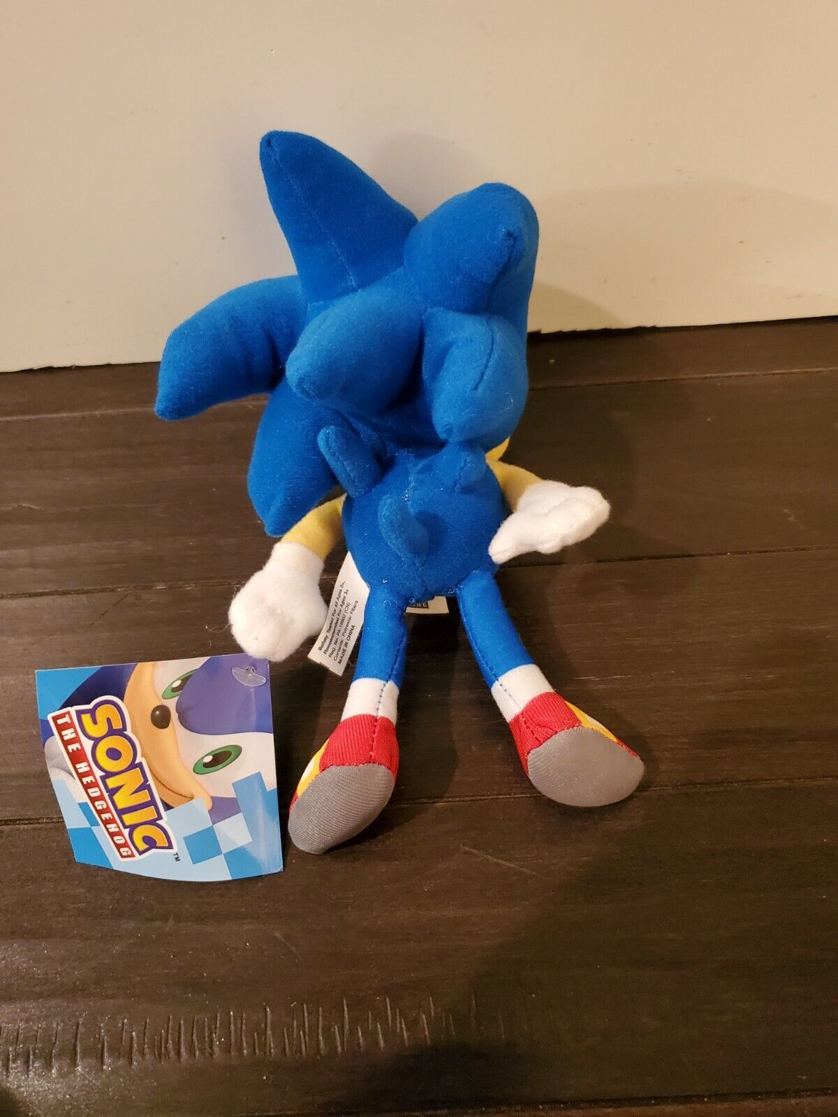 Sonic the Hedgehog Plush Doll Stuffed Animal Toy 12" Authentic SEGA NWT